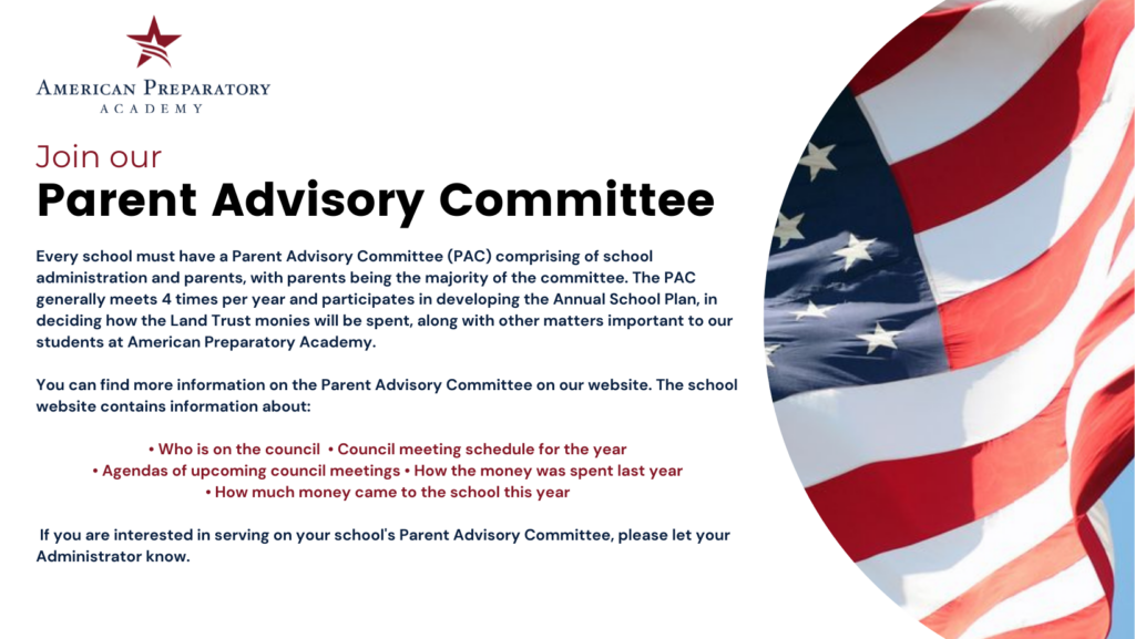 Parent Advisory Committee