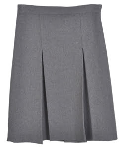 Elegant Gray Skirt
